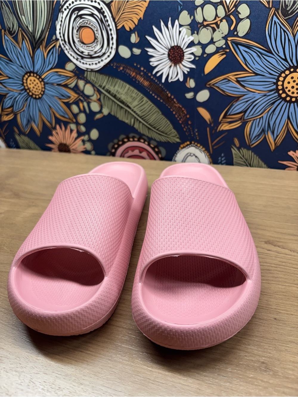 32 Degrees Pink Women's Slide Sandals